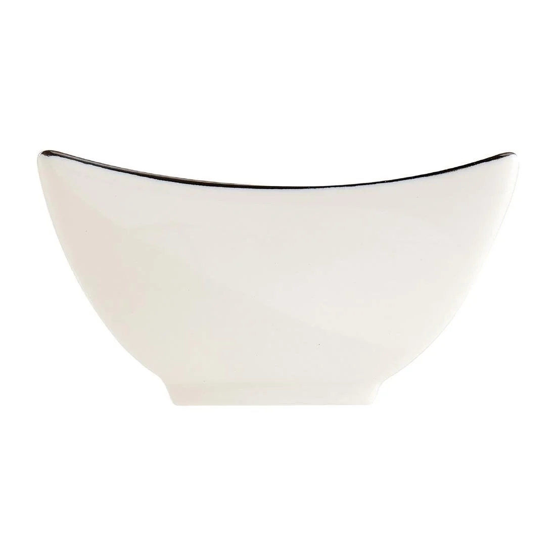 Arcoroc Appetizer Ludico Deep Square Bowls Black Line 90mm (24 Pack) - Image 3