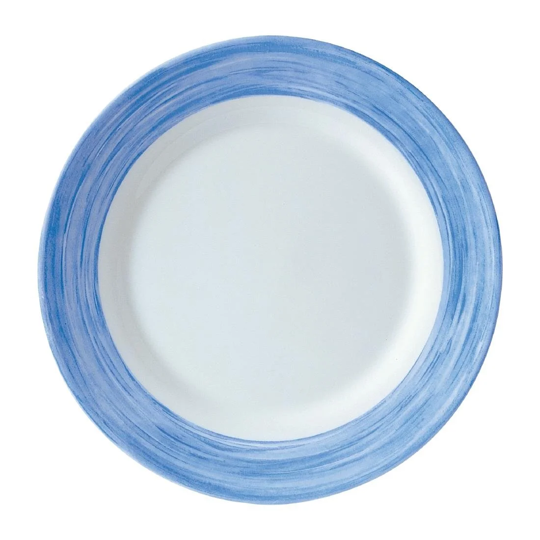 Arcoroc Brush Dessert Plates Blue 195mm (24 Pack) - Image 1