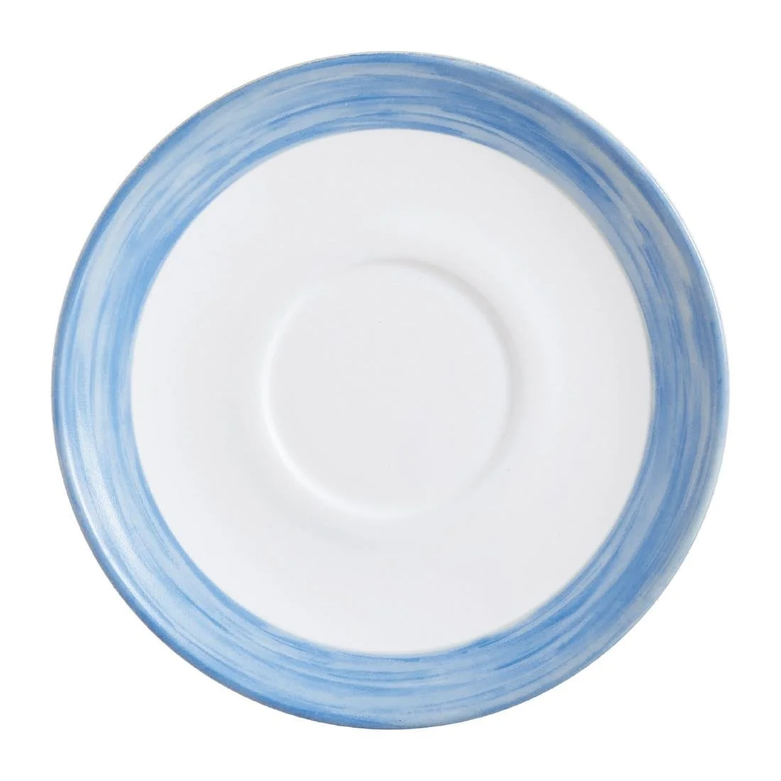 Arcoroc Brush Saucers Blue 140mm (48 Pack) - Image 1