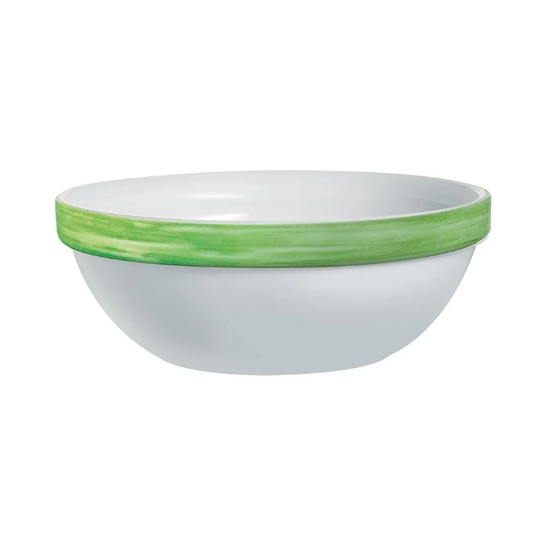 Arcoroc Brush Bowls Green 132mm (36 Pack) - Image 1