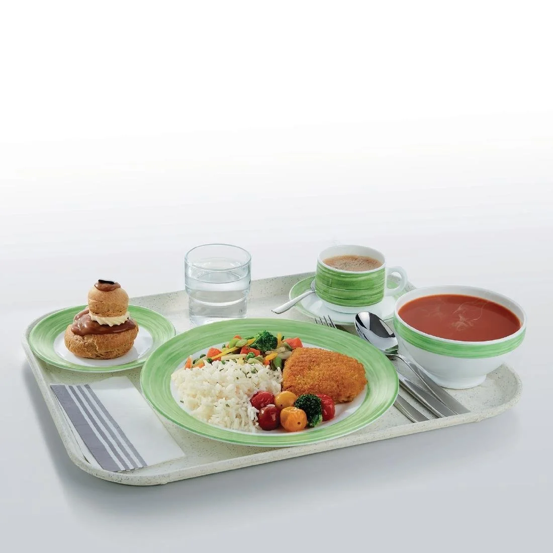 Arcoroc Brush Cups Green 190ml (48 Pack) - Image 2