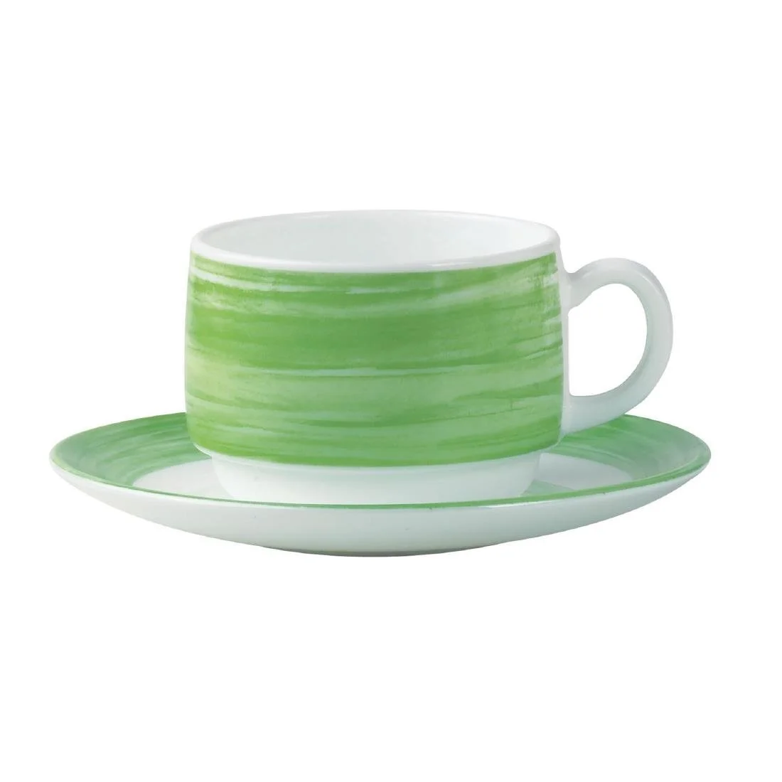 Arcoroc Brush Cups Green 190ml (48 Pack) - Image 1