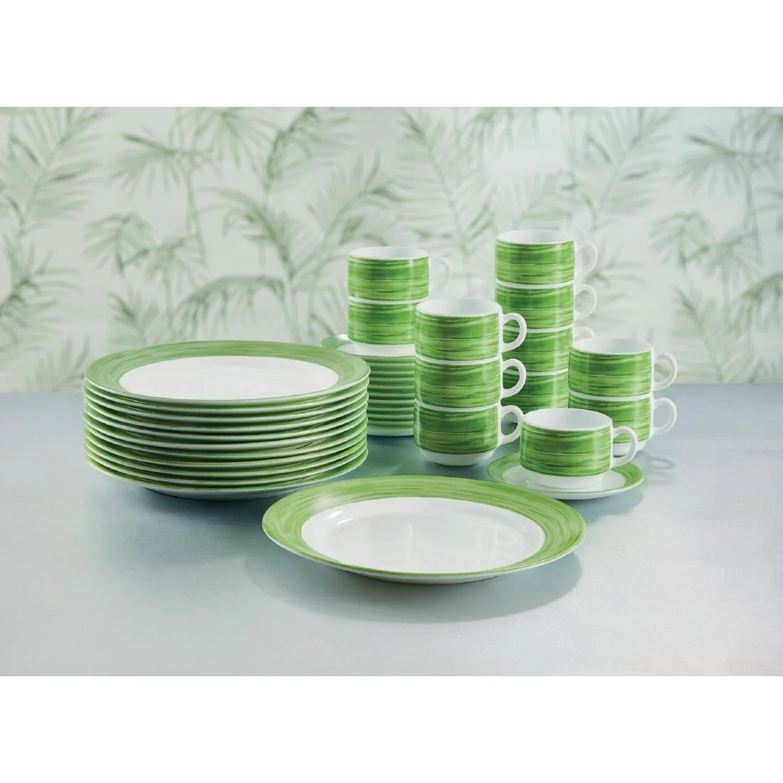 Arcoroc Brush Cups Green 190ml (48 Pack) - Image 4