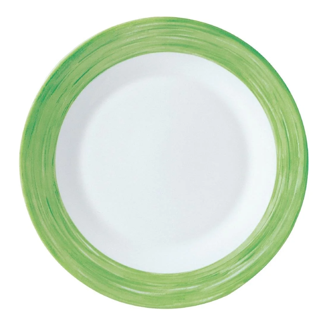 Arcoroc Brush Plates Green 235mm (24 Pack) - Image 1