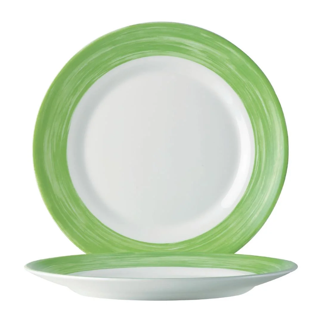 Arcoroc Brush Side Plates Green 155mm (24 Pack) - Image 2