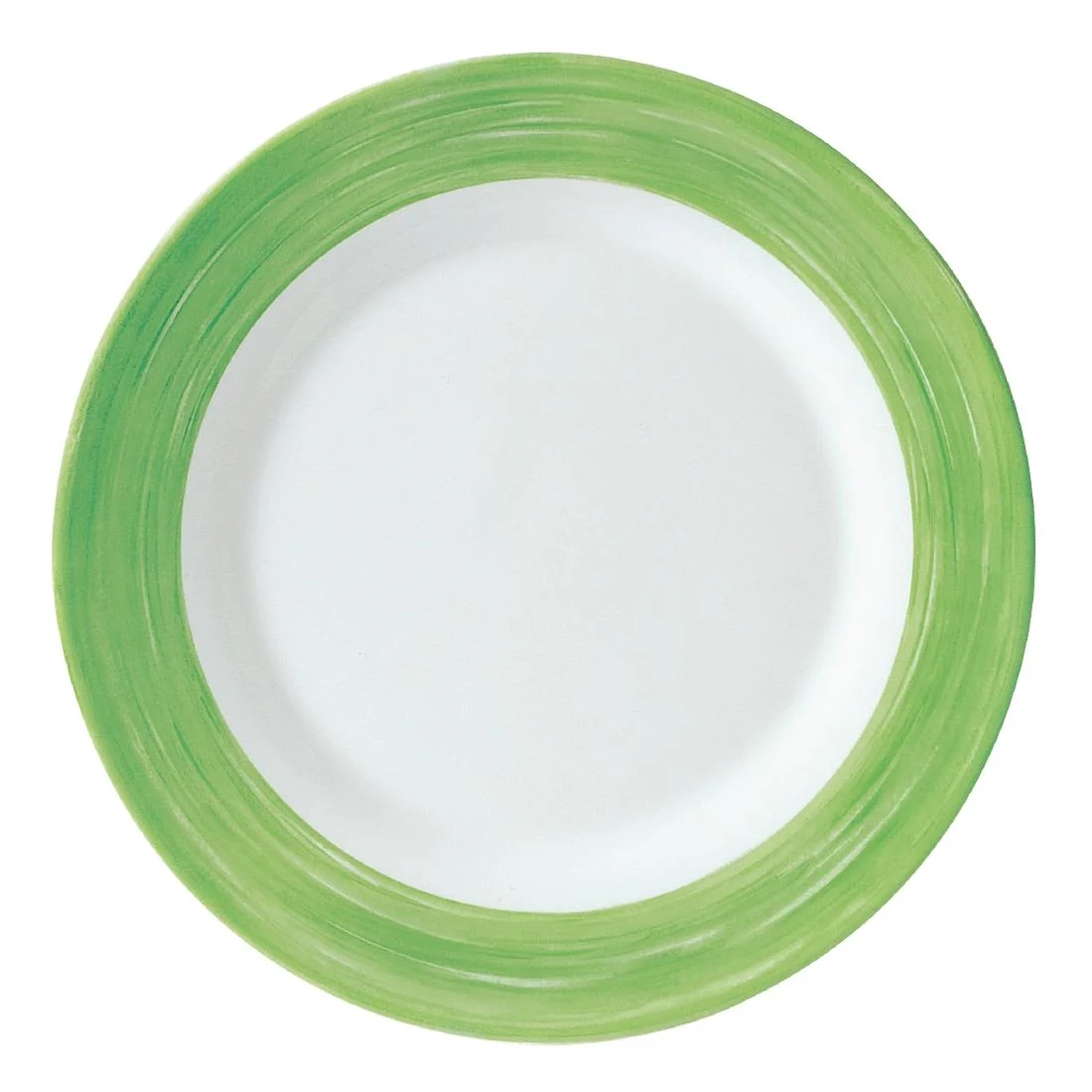 Arcoroc Brush Side Plates Green 155mm (24 Pack)