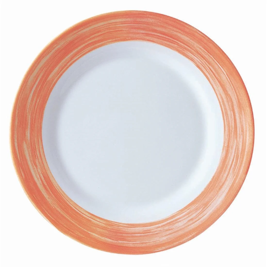 Arcoroc Brush Dessert Plates Orange 195mm (24 Pack) - Image 1