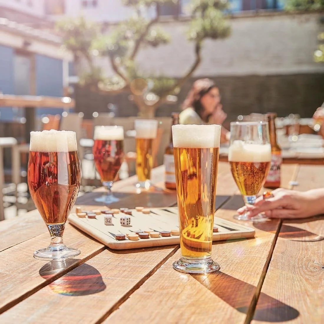 Arcoroc Cervoise Stem Beer Glasses 320ml LUKCA-NI 1/2pt (24 Pack) - Image 4