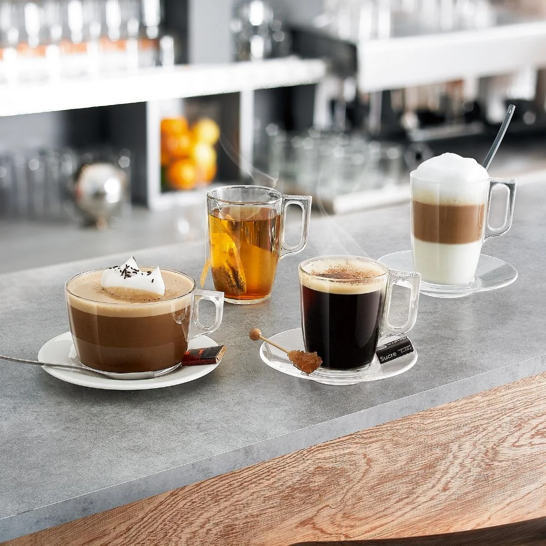 Luminarc Nuevo Voluto Mugs 250ml (6 Pack) - Image 4
