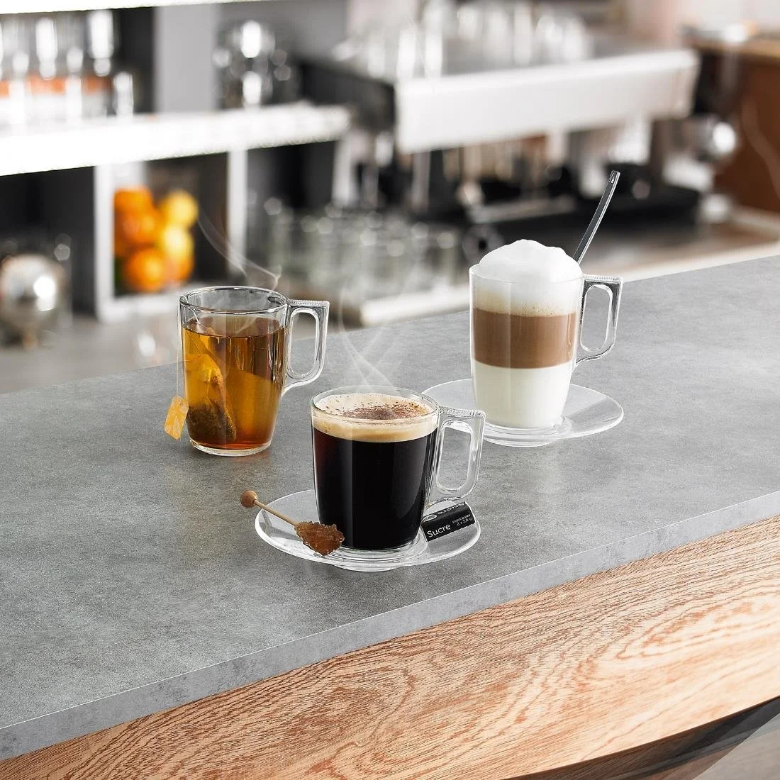 Luminarc Nuevo Voluto Mugs 320ml (6 Pack) - Image 4