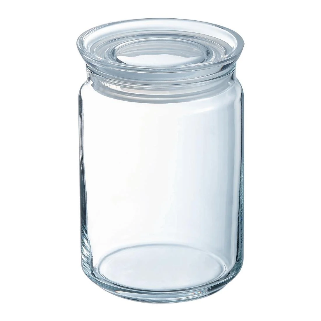 Luminarc Pure Jars with Glasses Lids 1Ltr (6 Pack) - Image 3