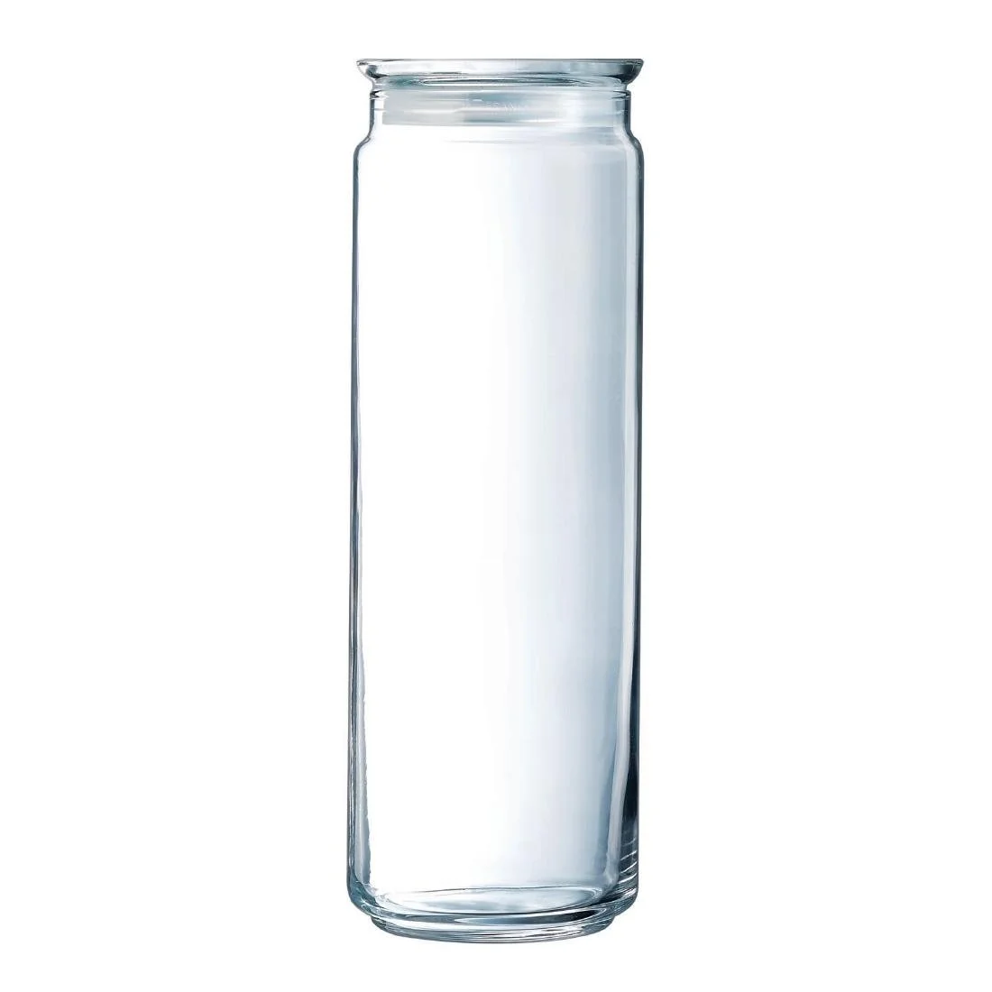 Luminarc Pure Spaghetti Jars with Glasses Lids 2Ltr (6 Pack) - Image 1