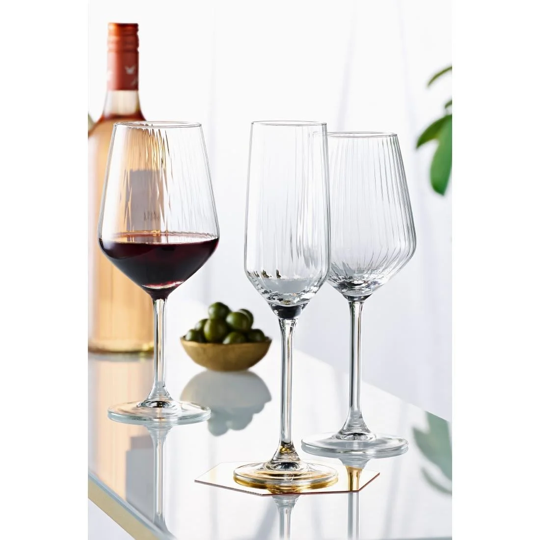 Royal Leerdam Carré Optics Flutes 225ml (6 Pack) - Image 2