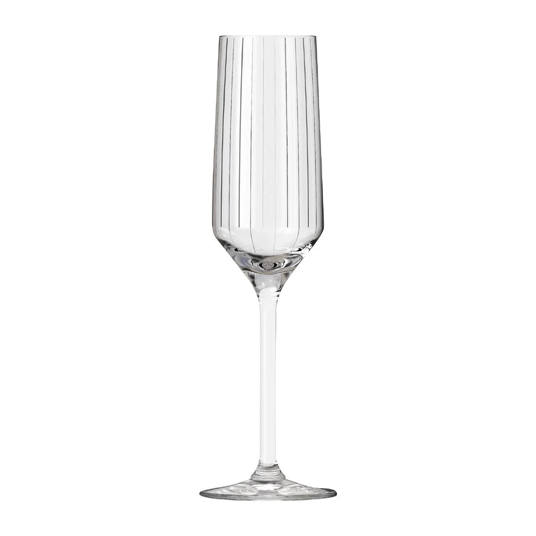 Royal Leerdam Carré Optics Flutes 225ml (6 Pack) - Image 1