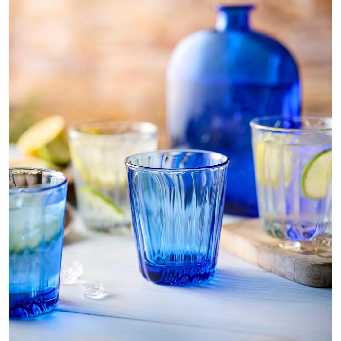 La Rochere Onde Tumblers Cobalt Blue 280ml (6 Pack) - Image 2