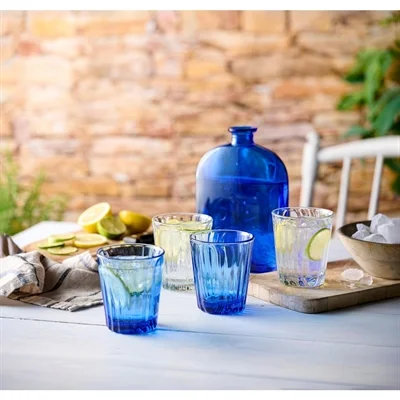 La Rochere Onde Tumblers Cobalt Blue 280ml (6 Pack) - Image 2