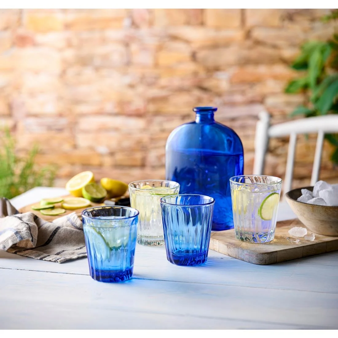 La Rochere Onde Tumblers Cobalt Blue 280ml (6 Pack) - Image 3