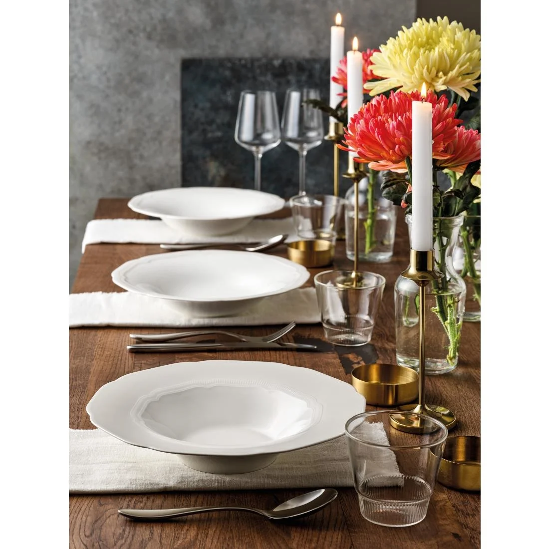 Schönwald Create Rimmed Bowls 280mm (6 Pack) - Image 2