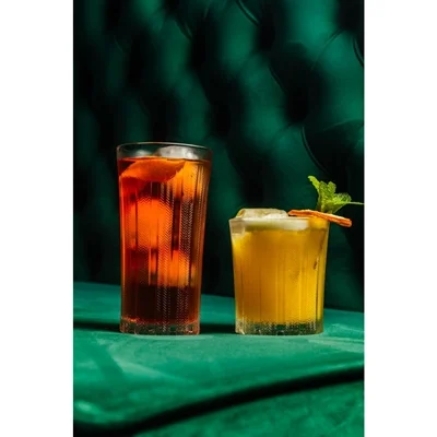 Onis Mosaic Double Old Fashioned Glasses 355ml (6 Pack) - Image 2