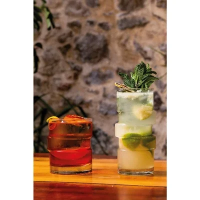 Onis The Glitch Double Old Fashioned Tumblers 355ml (6 Pack) - Image 2