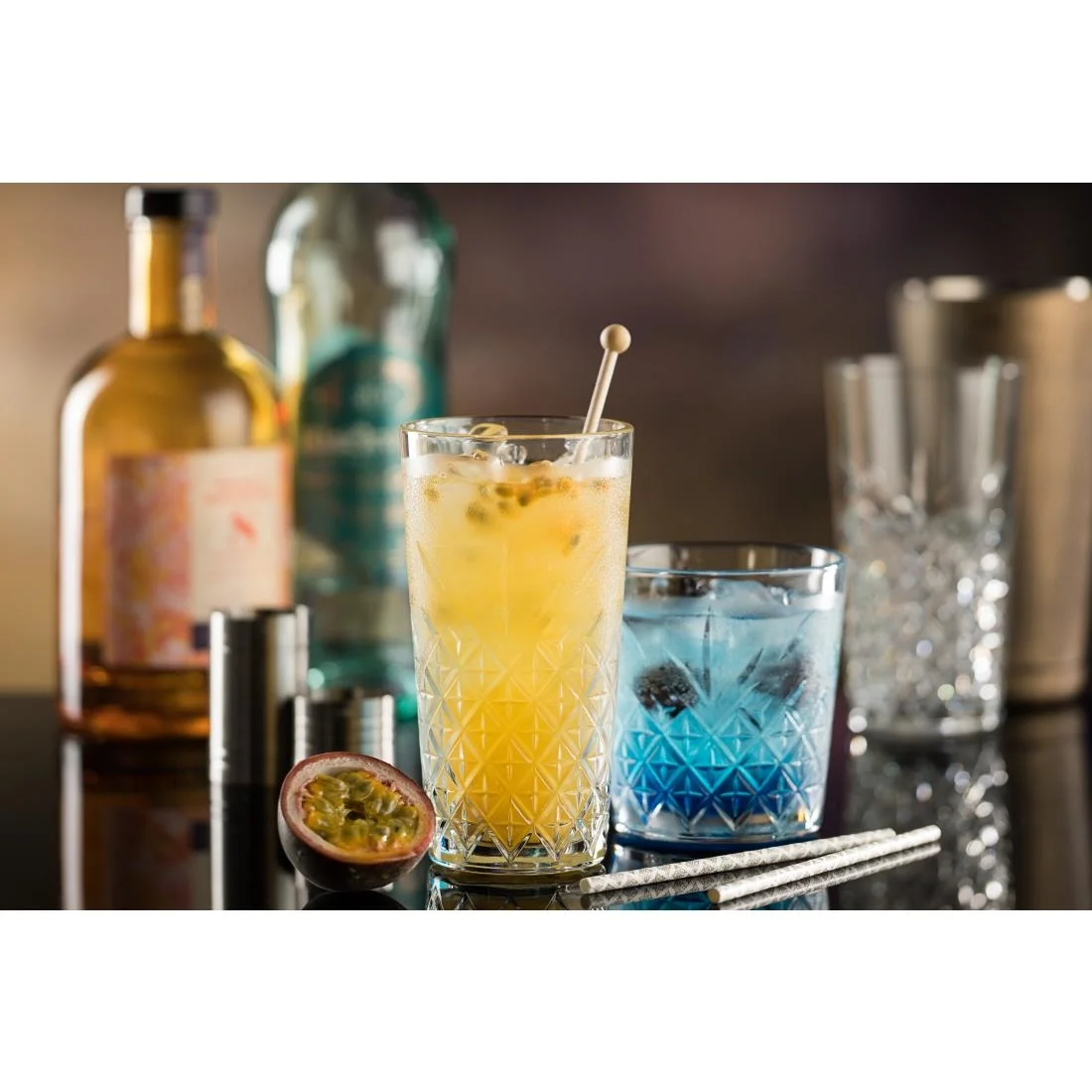 Utopia Pasabahce Timeless Vintage Stackable Tumblers 350ml (Pack 24) - Image 3