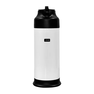 Elia Shatterproof Stainless Steel Vacuum Jug White 1Ltr - Image 2