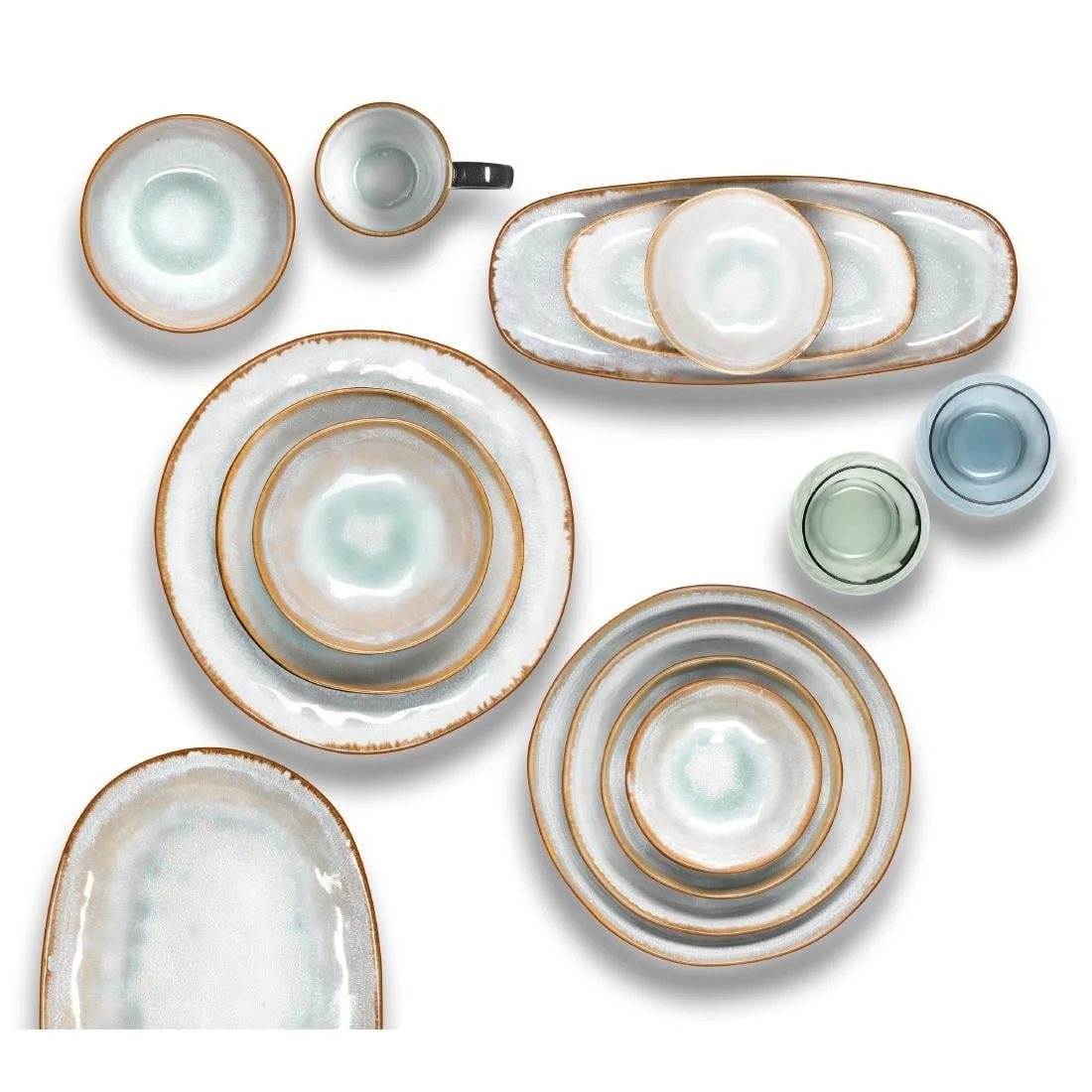 Amefa Médard De Noblat Shadow Aqua XL Platters 360x220mm (2 Pack) - Image 2