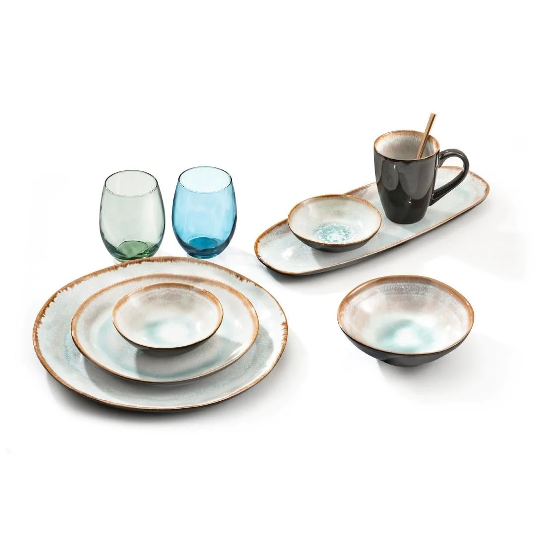Amefa Médard De Noblat Shadow Aqua XL Platters 360x220mm (2 Pack) - Image 3