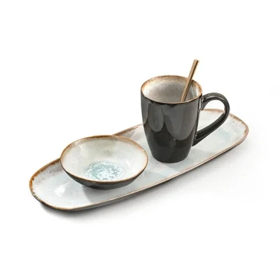 Amefa Médard De Noblat Shadow Aqua Plates 205mm (6 Pack) - Image 4