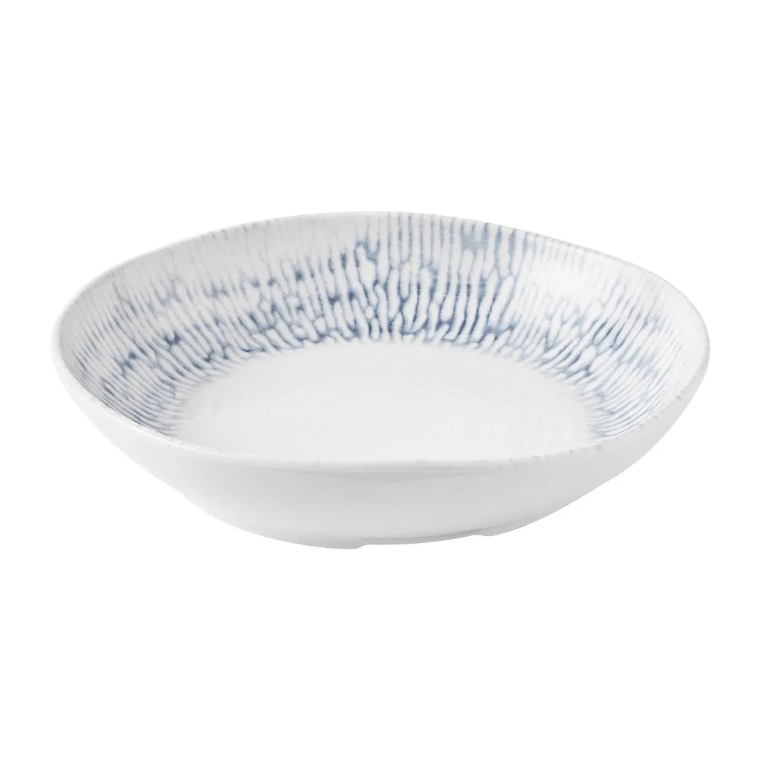Churchill Cascade Natural Organic Deep Bowls Indigo 215mm (6 Pack) - Image 1