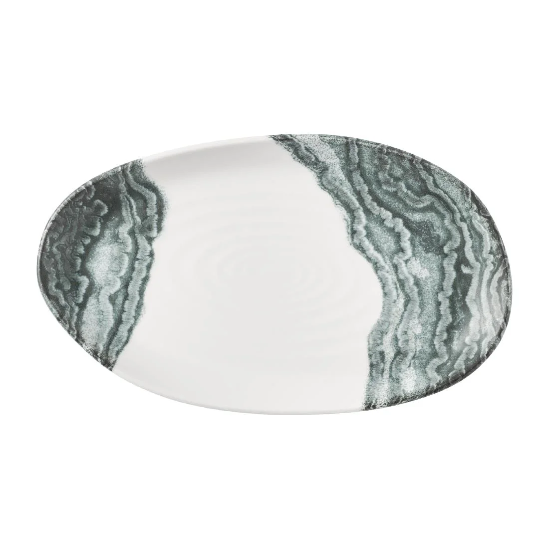Churchill Tide Organic Platters Black 220x130mm (6 Pack)