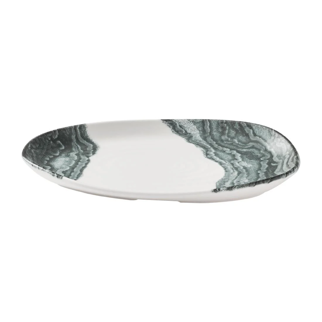 Churchill Tide Organic Platters Black 220x130mm (6 Pack) - Image 2