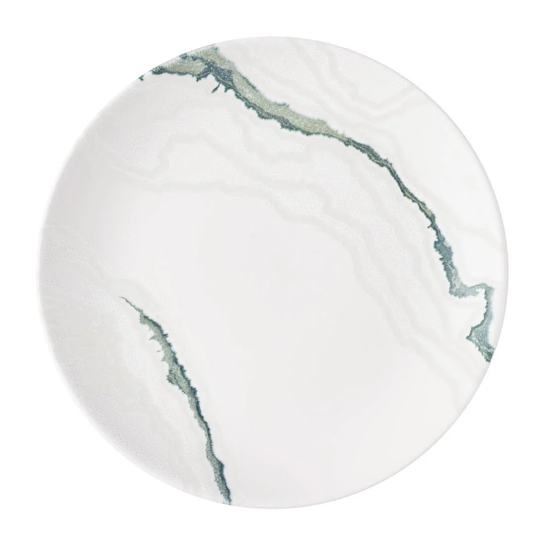 Churchill Tide Coupe Plates Green 217mm (12 Pack)