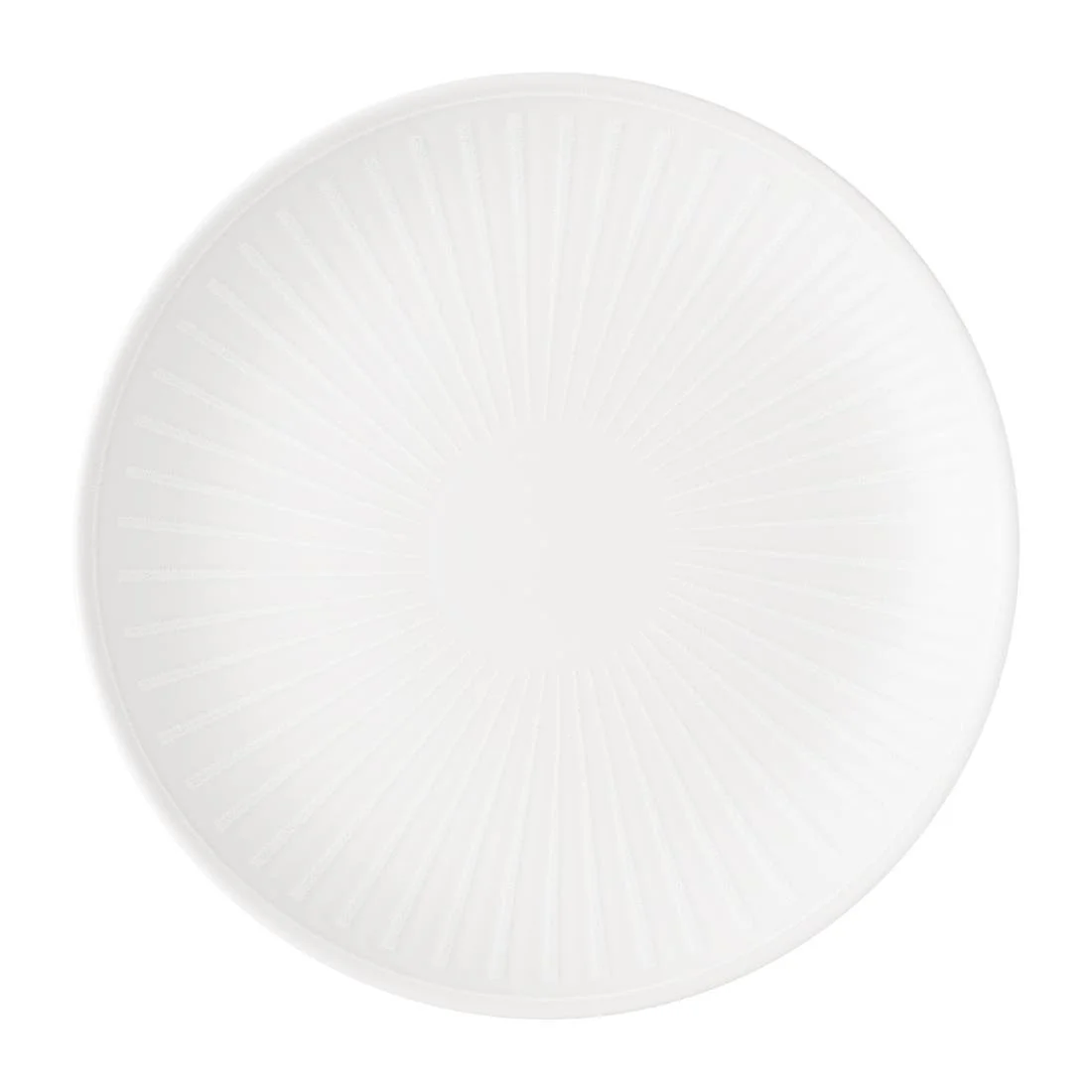 Churchill Era Coupe Plates White 217mm (12 Pack)