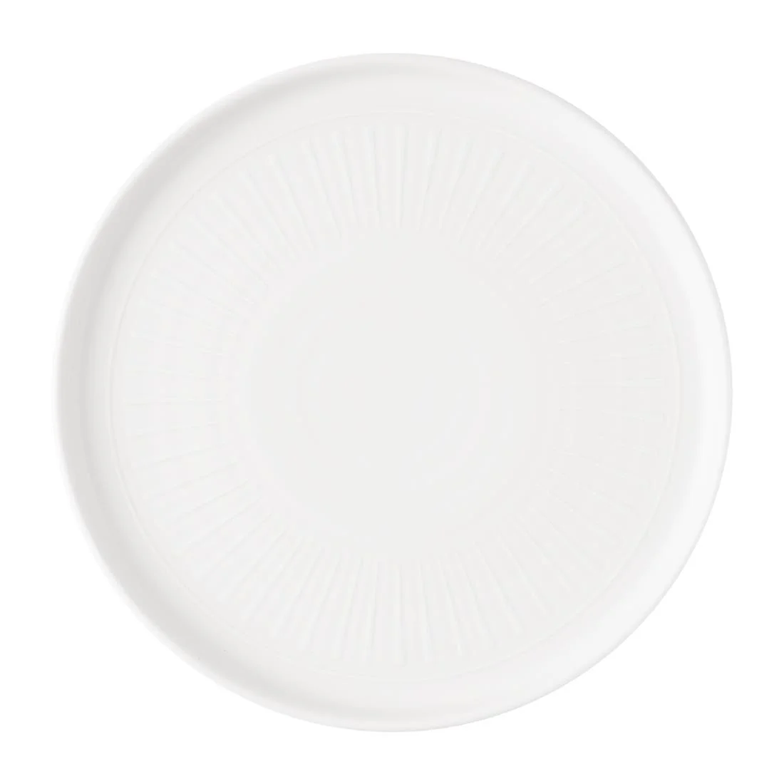 Churchill Era Walled Plates White 260mm (6 Pack)