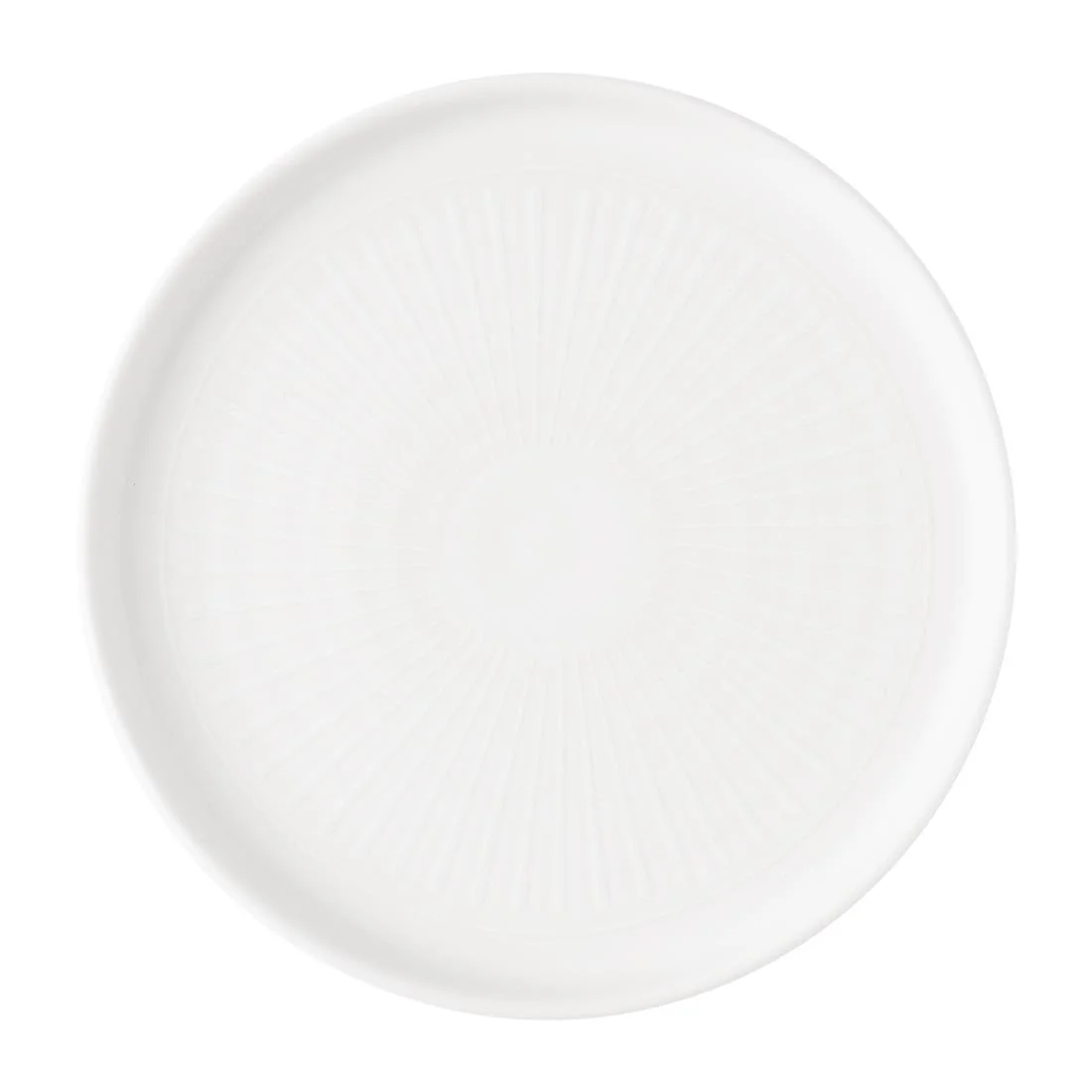 Churchill Era Walled Plates White 210mm (6 Pack)