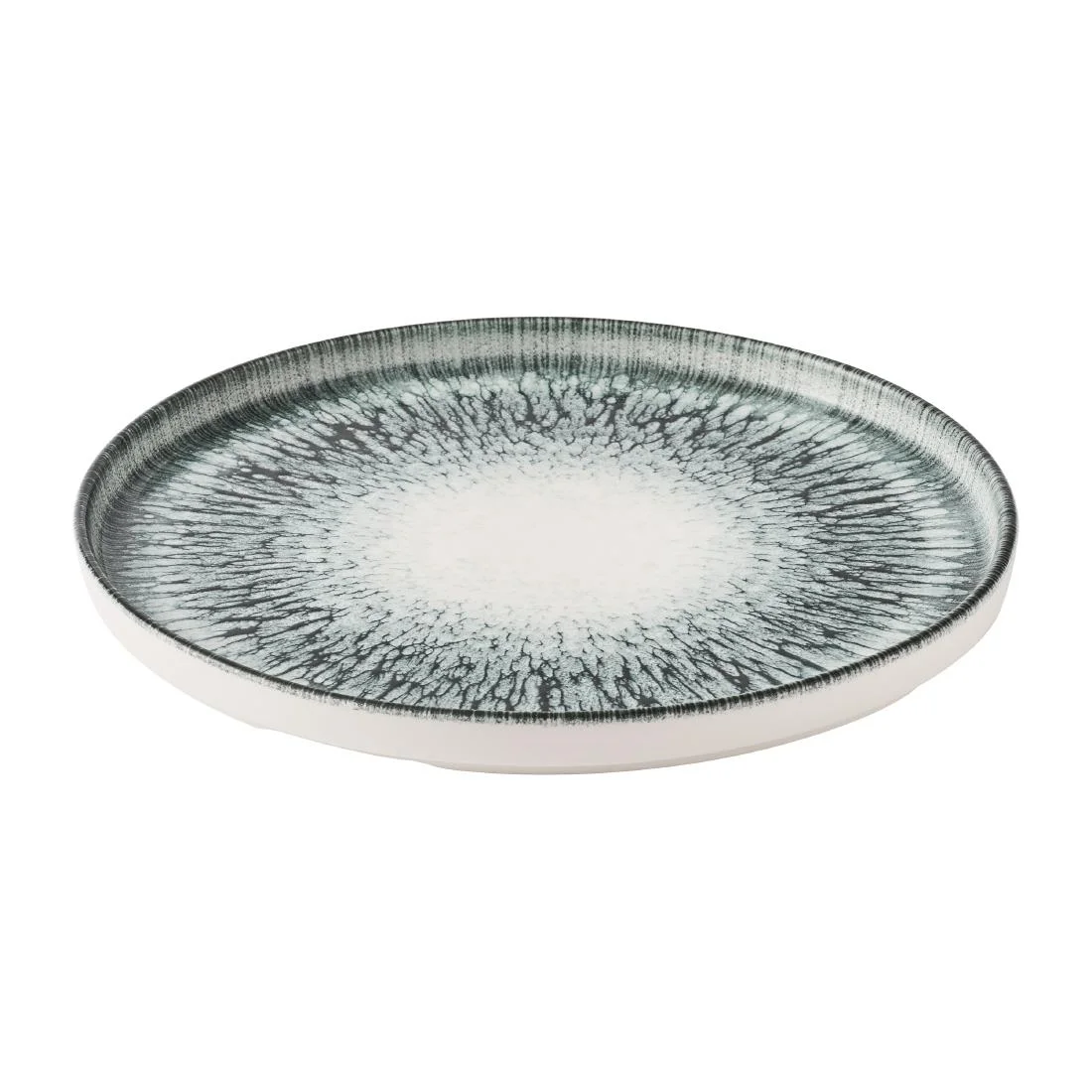 Churchill Inked Lumé Walled Plates Black 260mm (6 Pack) - Image 2