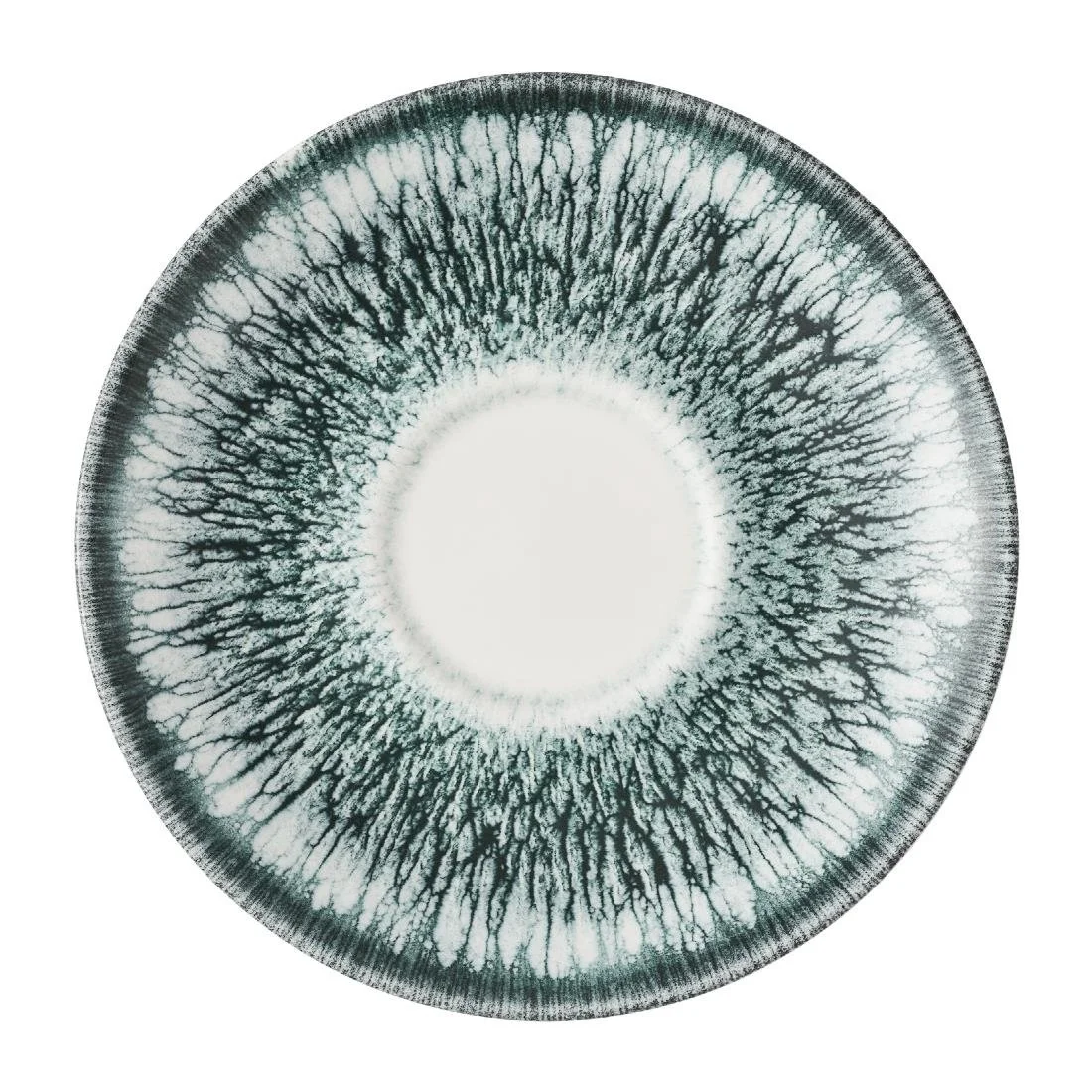 Churchill Inked Lumé Saucers Black 156mm (12 Pack)