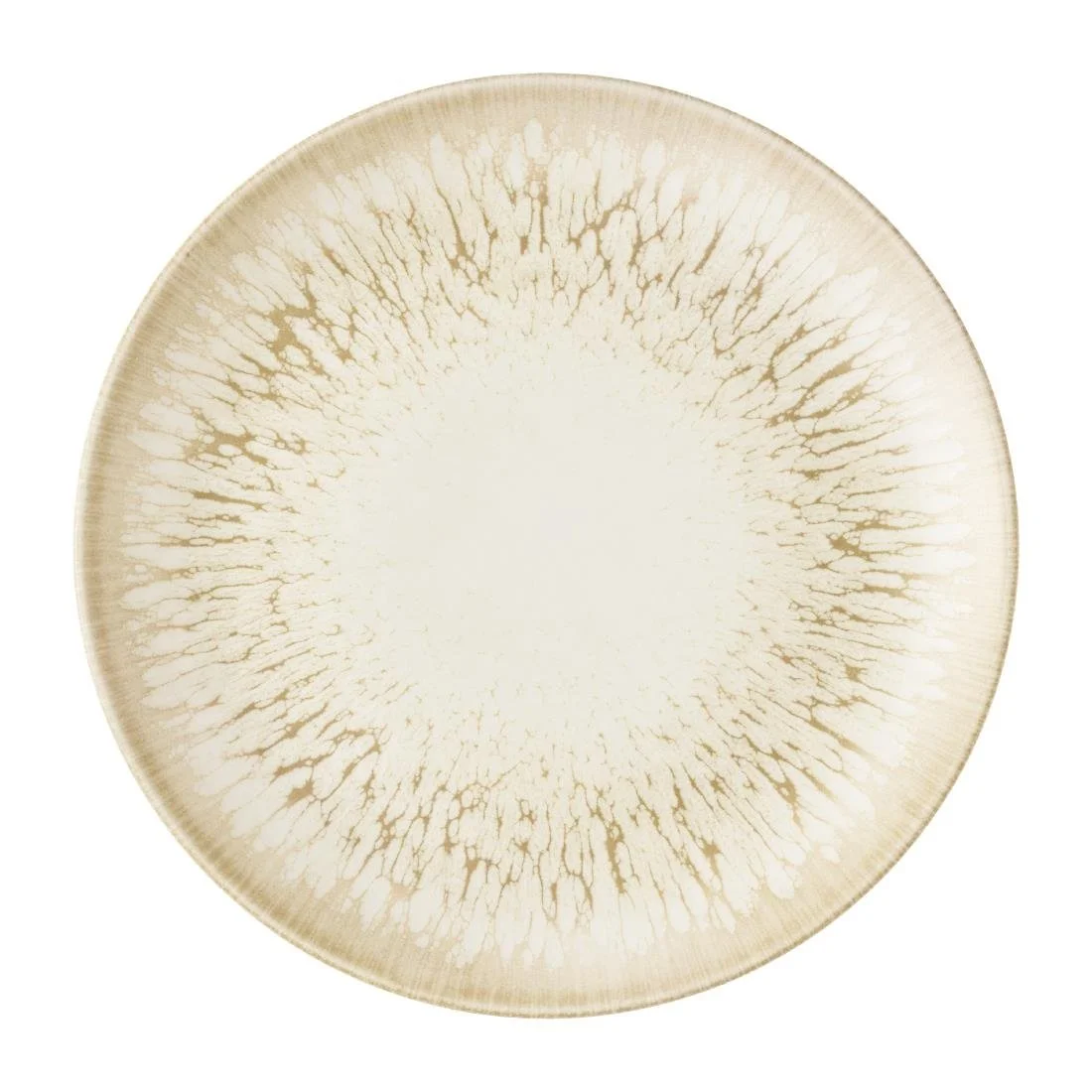 Churchill Lume Coupe Plates Natural 260mm (12 Pack)