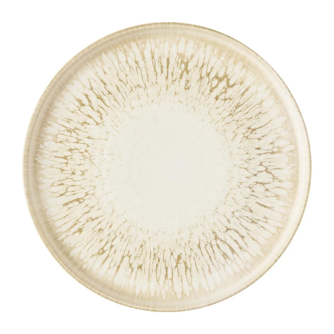 Churchill Inked Lumé Walled Plates Natural 260mm (6 Pack)