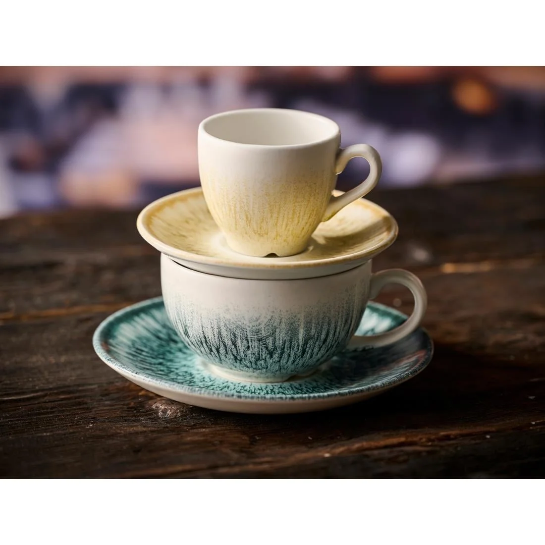 Churchill Inked Lumé Saucers Natural 118mm (12 Pack) - Image 2