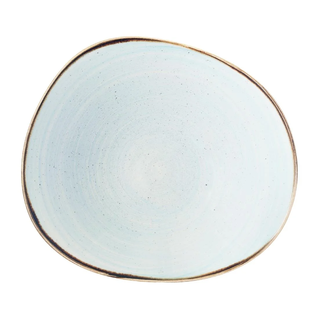 Churchill Stonecast Opal Organic Bowls Duck Egg Blue 250mm (12 Pack)
