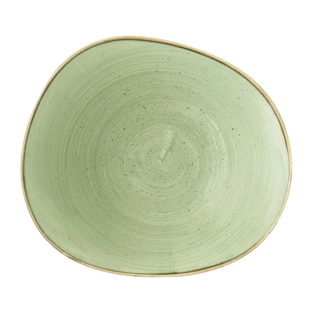 Churchill Stonecast Opal Organic Bowls Sage Green 250mm (12 Pack)