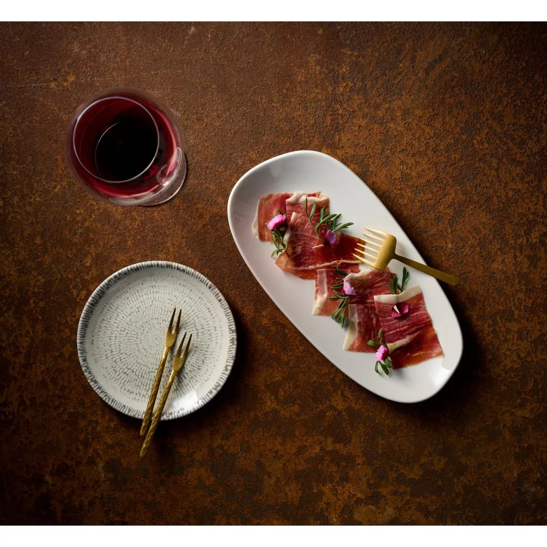Churchill Opal Platters White 300x150mm (12 Pack) - Image 3