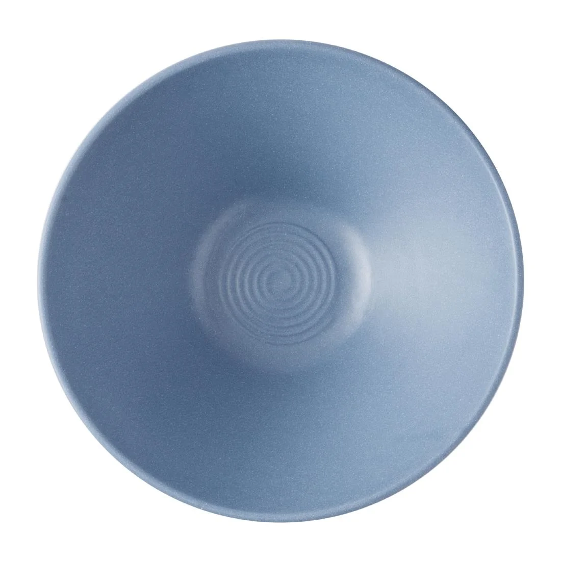 Churchill Emerge Melamine Medium Rippled Bowls Oslo Blue 227mm (6 Pack) - Image 2