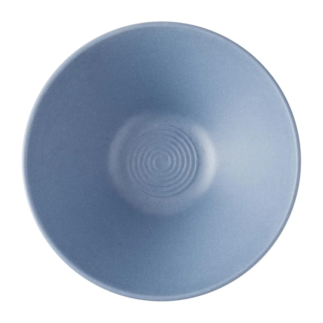 Churchill Emerge Melamine Small Rippled Bowl Oslo Blue 200mm (6 Pack) - Image 2