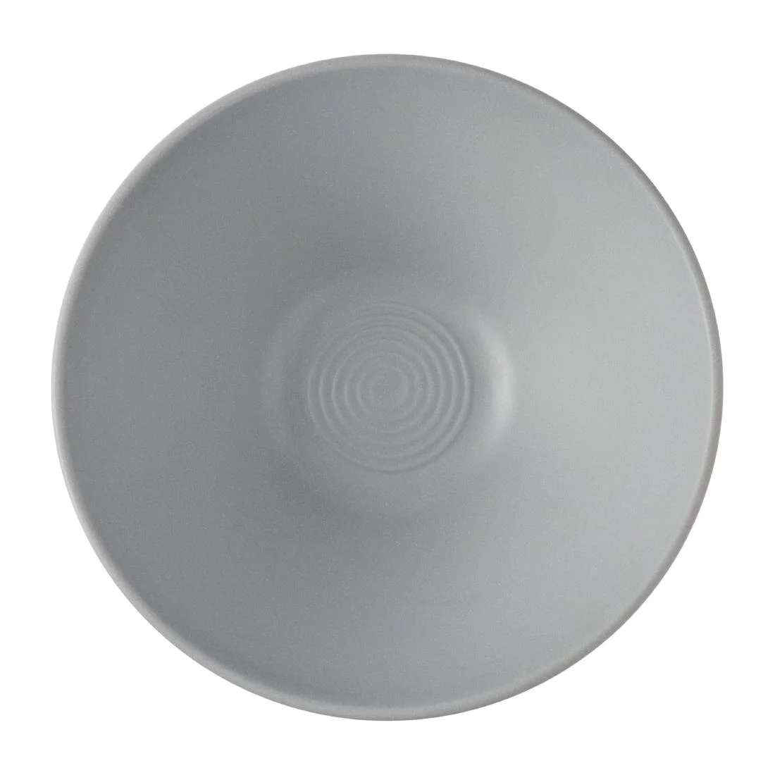 Churchill Emerge Melamine Medium Rippled Bowls Seattle Grey 227mm (6 Pack) - Image 2