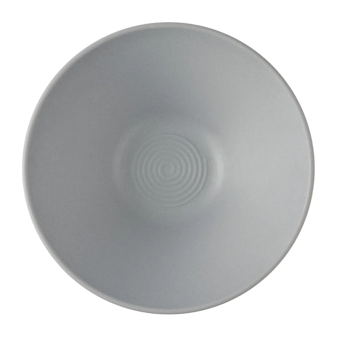 Churchill Emerge Melamine Rippled Small Bowl Seattle Grey 200mm (6 Pack) - Image 2