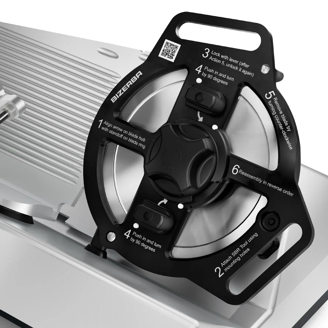 Bizerba GSP H​ Analogue Gravity Slicer 330mm with Safe Blade Removal Tool - Image 3