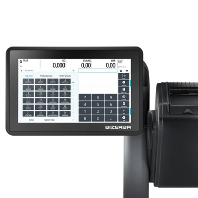 Bizerba Q1 800 Scale. Printer: 2'' Till Receipts / Linerless Labels - Image 3